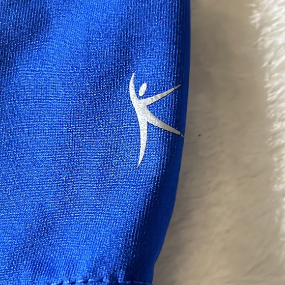 Danskin Now Racerback Blue Semi-Fitted Size Large Athletic Top - Picture 2 of 7